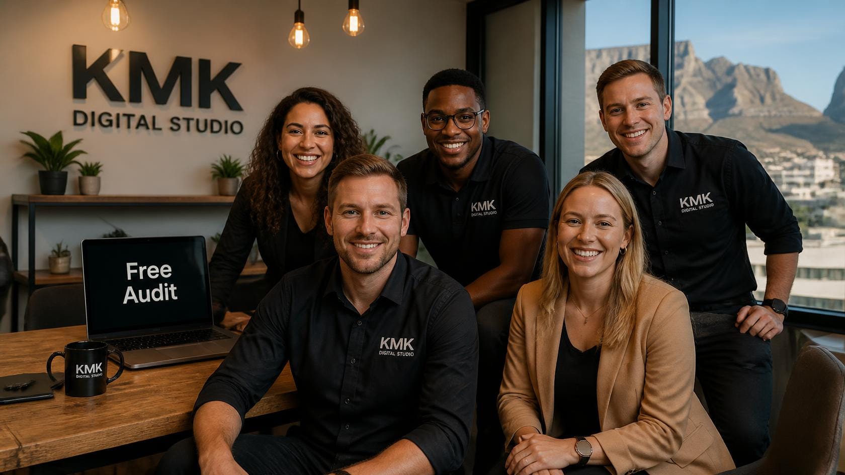 KMK Digital Studio Cape Town team offering free website audit